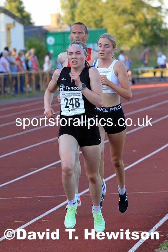 3000 metres, 2022 NEGP Monkton No. 6, Wednesday, Aug. 10th. Photo: David T. Hewitson/Sports for All Pics